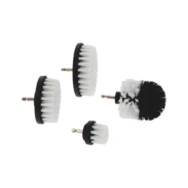 KIT DE 4 BROSSES ROTATIVES POILS DOUX